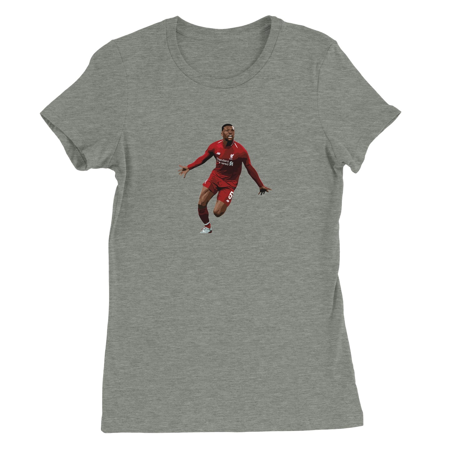 Gini Three Three - LFC - Premium Womens Crewneck T-shirt