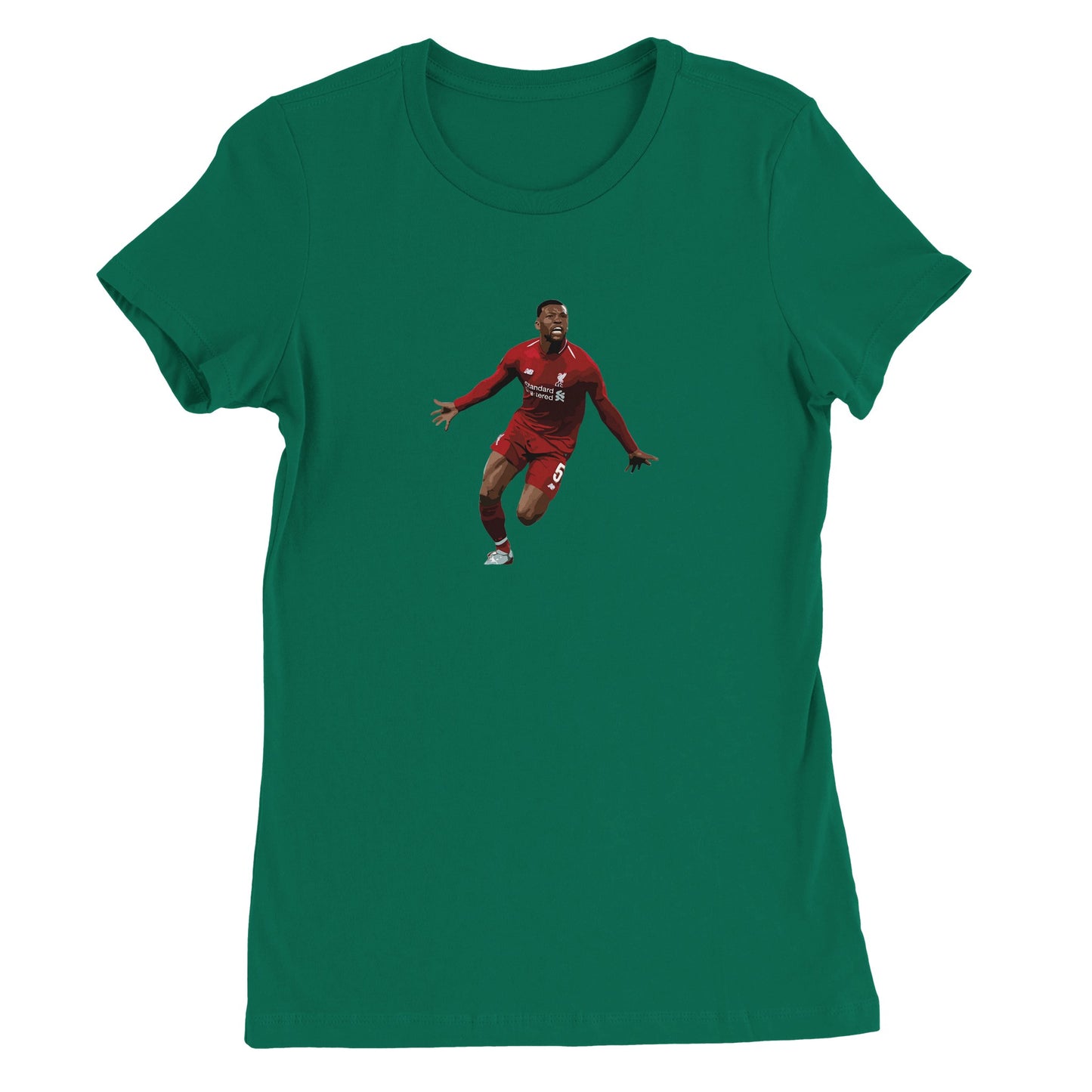 Gini Three Three - LFC - Premium Womens Crewneck T-shirt