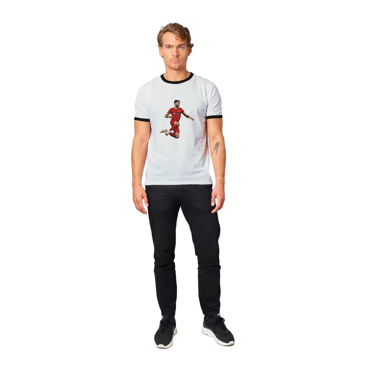 Szobo - LFC - Premium Unisex Crewneck T-shirt - Unisex Ringer T-shirt