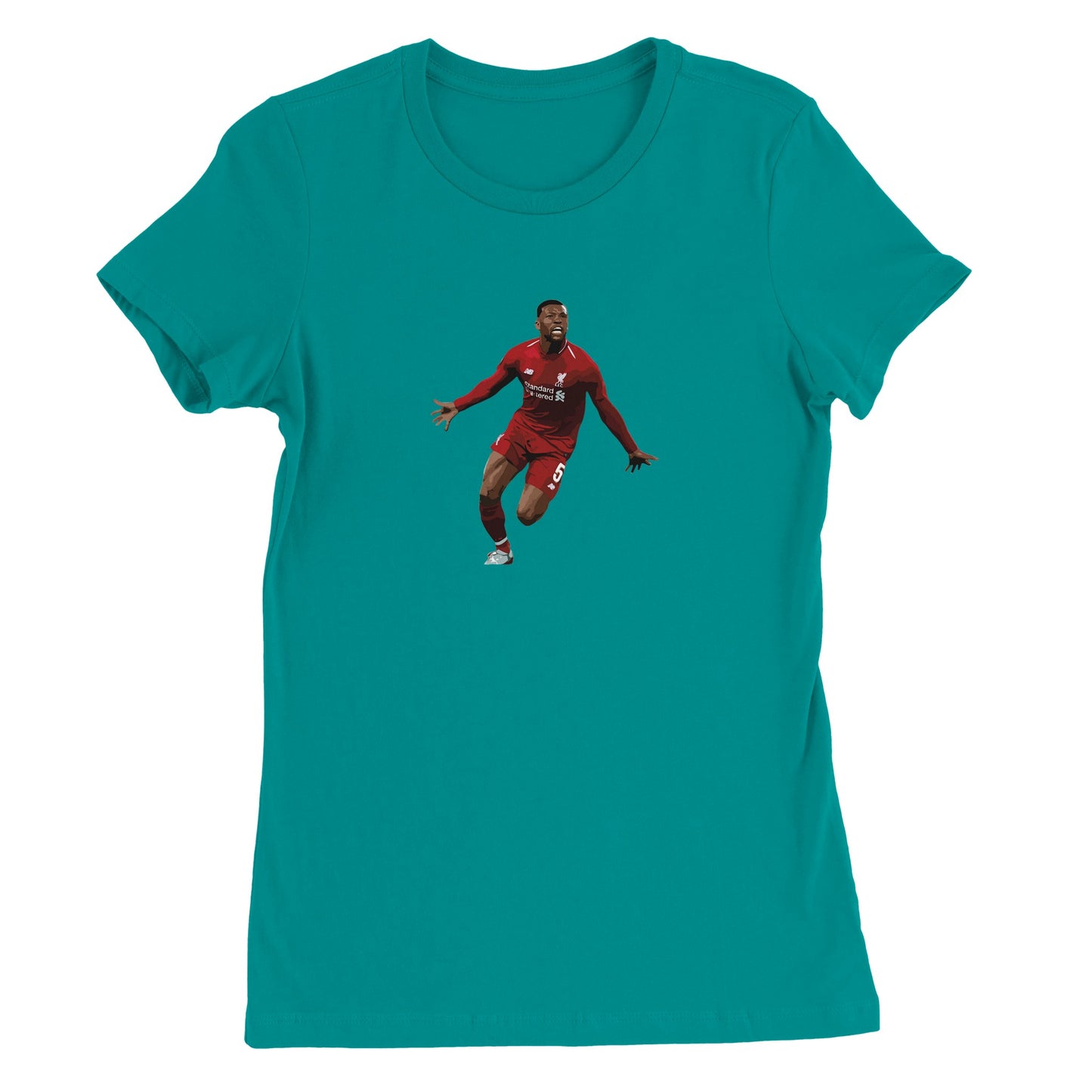 Gini Three Three - LFC - Premium Womens Crewneck T-shirt