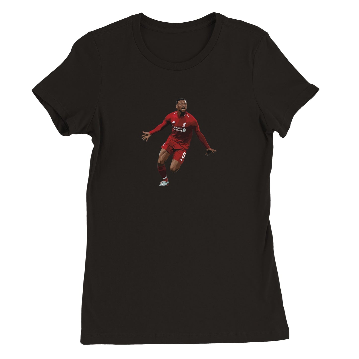 Gini Three Three - LFC - Premium Womens Crewneck T-shirt