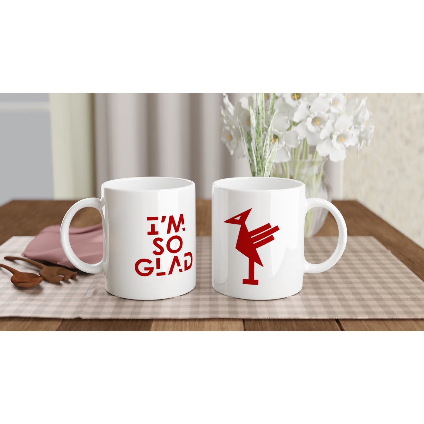 I'm So Glad - Liver Bird - LFC - Ceramic Mug