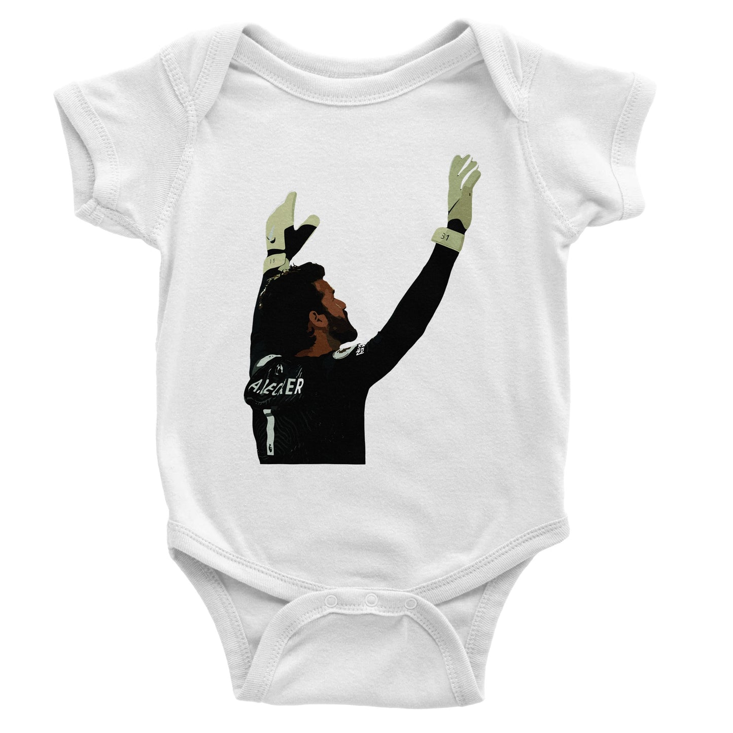 AB1 - LFC - Classic Baby Short Sleeve Bodysuit